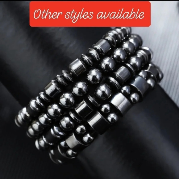 Weight loss bracelet magnetic healing protection oxygen pain circulation unisex - Picture 3 of 5